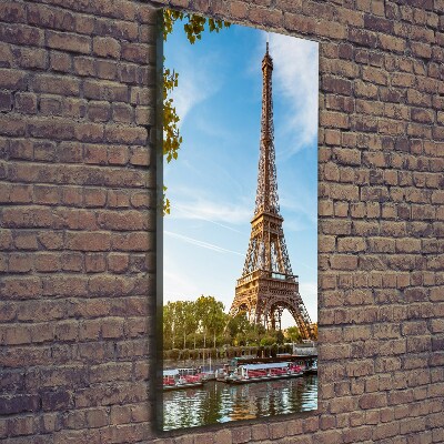 Foto leinwand vertikales Eiffelturm Paris