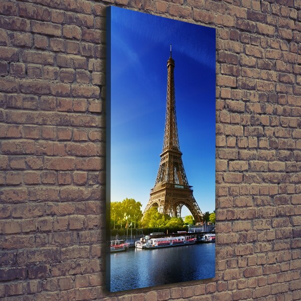 Foto auf leinwand vertikales Eiffelturm Paris