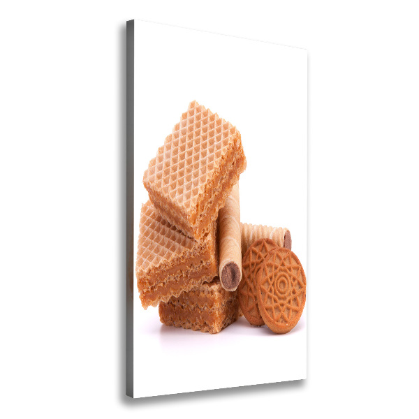 Foto auf leinwand vertikales Cookies