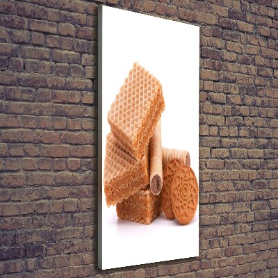 Foto auf leinwand vertikales Cookies