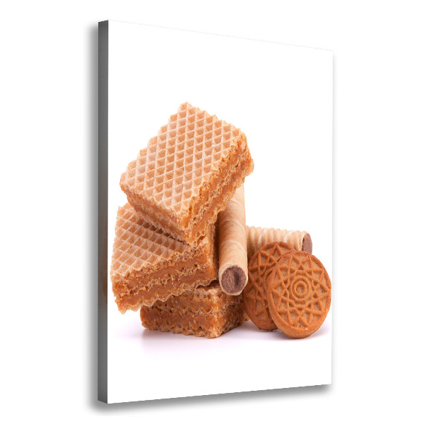 Foto auf leinwand vertikales Cookies