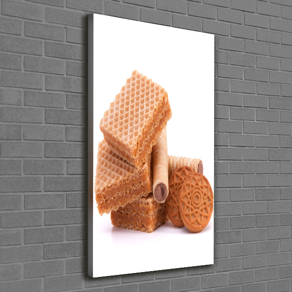 Foto auf leinwand vertikales Cookies