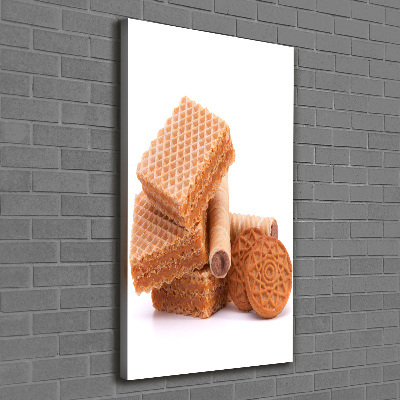 Foto auf leinwand vertikales Cookies