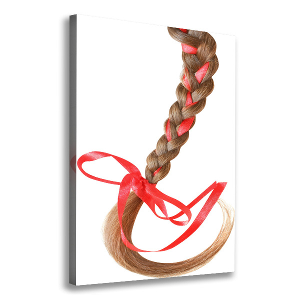 Foto auf leinwand vertikales Flechten