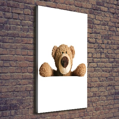Foto auf leinwand vertikales Teddybär