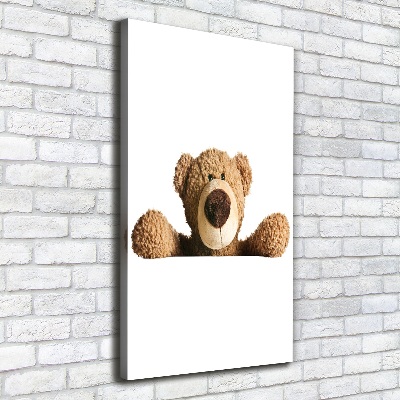 Foto auf leinwand vertikales Teddybär