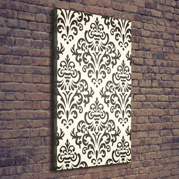 Foto auf leinwand vertikales Ornamenthintergrund