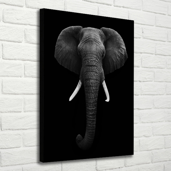 Wandbild vertikales Afrikanischer Elefant