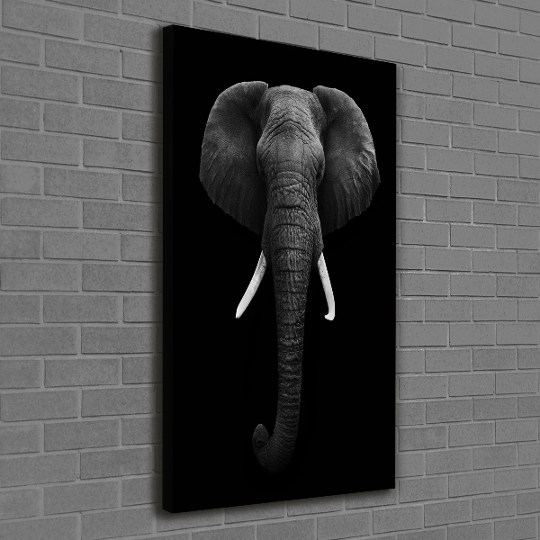 Wandbild vertikales Afrikanischer Elefant