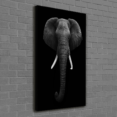 Wandbild vertikales Afrikanischer Elefant