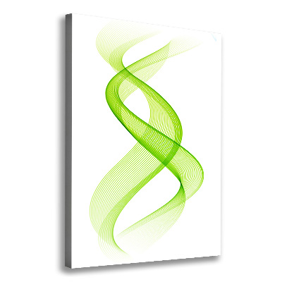 Wandbild vertikales Bunte Wellen