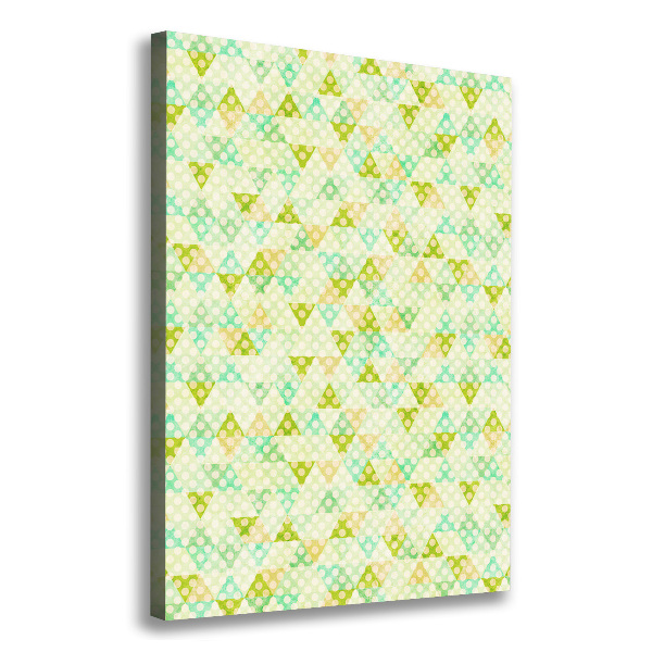 Wandbild vertikales Geometrischer Hintergrund