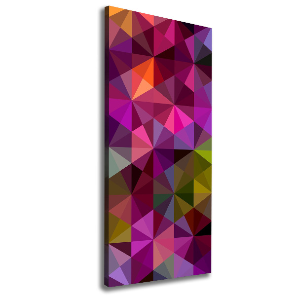 Wandbild vertikales Abstrakte Wellen