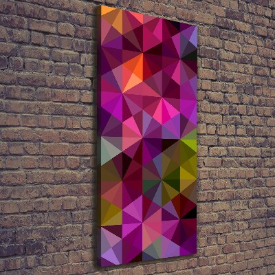 Wandbild vertikales Abstrakte Wellen