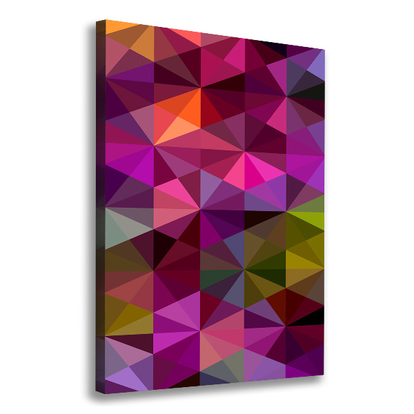 Wandbild vertikales Abstrakte Wellen