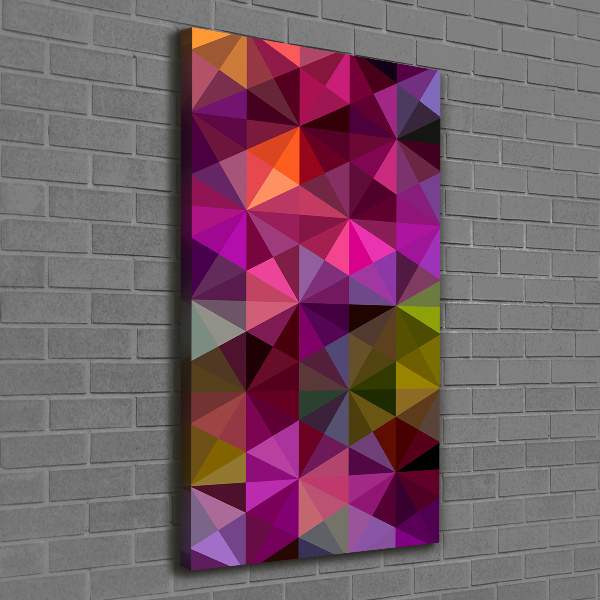 Wandbild vertikales Abstrakte Wellen