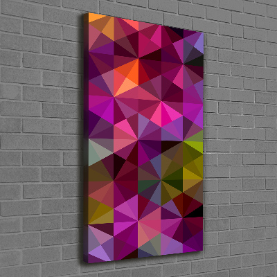 Wandbild vertikales Abstrakte Wellen