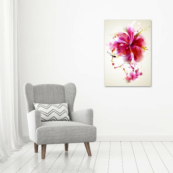 Wandbild vertikales Abstrakte Frau