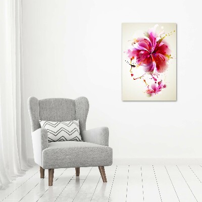 Wandbild vertikales Abstrakte Frau