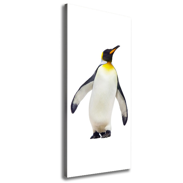 Foto leinwand vertikales Pinguin