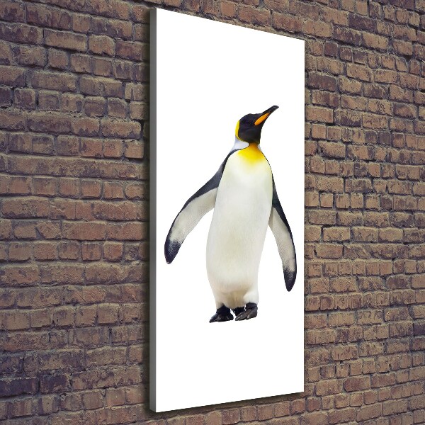 Foto leinwand vertikales Pinguin