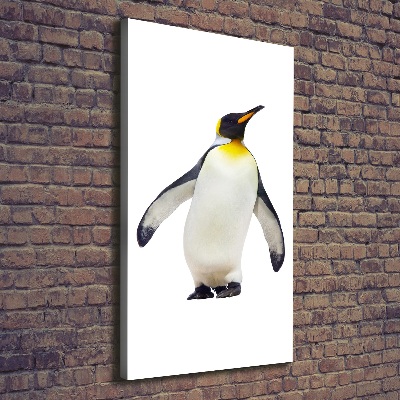 Foto leinwand vertikales Pinguin