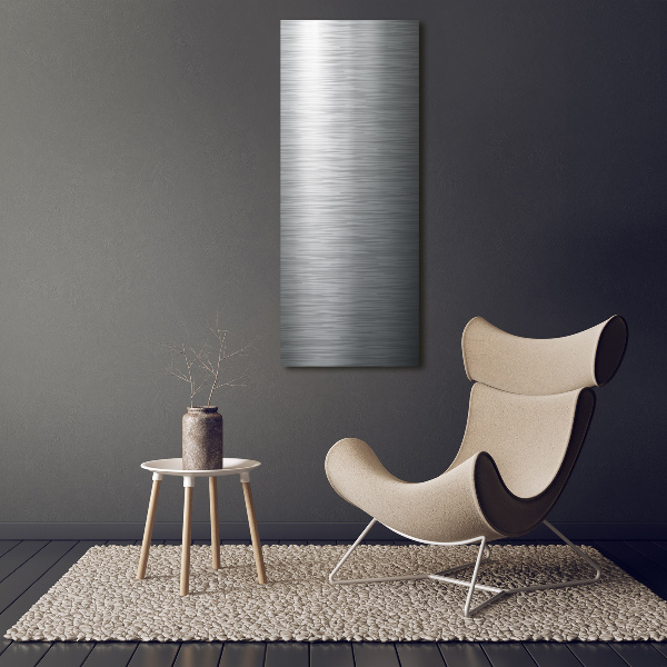 Wandbild vertikales Metallischer Hintergrund