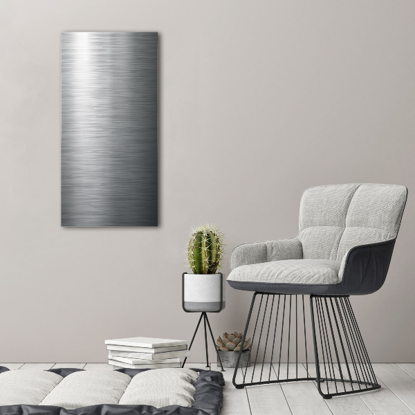 Wandbild vertikales Metallischer Hintergrund