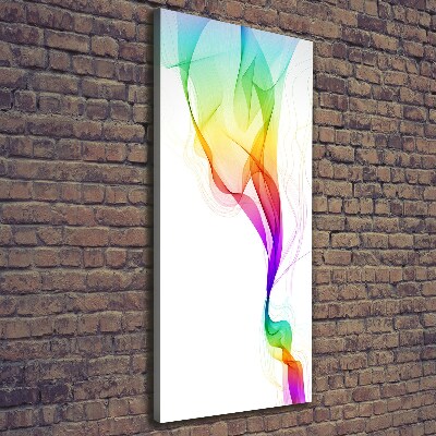 Wandbild vertikales Farbenfrohe Abstraktion
