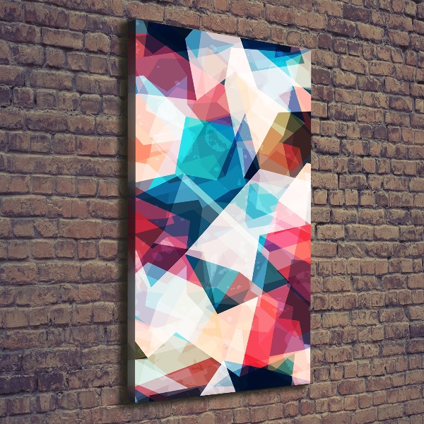 Wandbild vertikales Abstraktes Mosaik