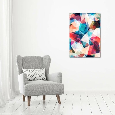 Wandbild vertikales Abstraktes Mosaik