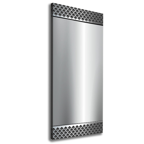 Foto leinwand vertikales Metallischer Hintergrund