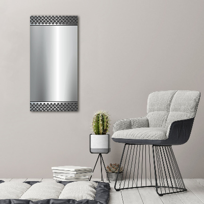 Foto leinwand vertikales Metallischer Hintergrund