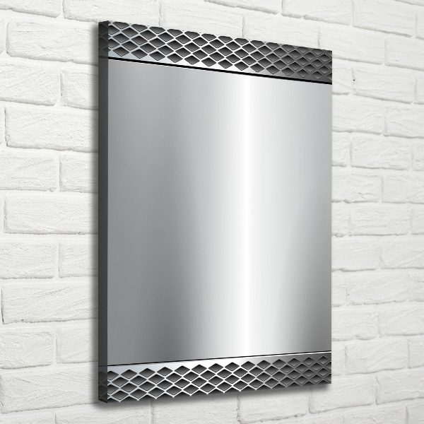Foto leinwand vertikales Metallischer Hintergrund
