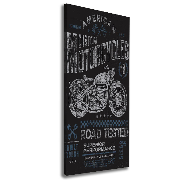 Wandbild vertikales Automobil