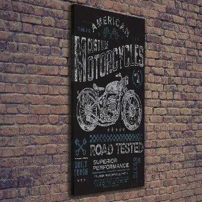 Wandbild vertikales Automobil