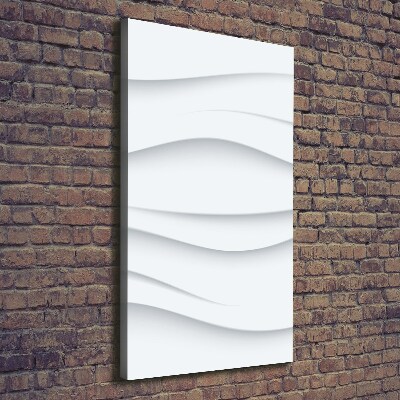 Foto auf leinwand vertikales Abstrakte Wellen