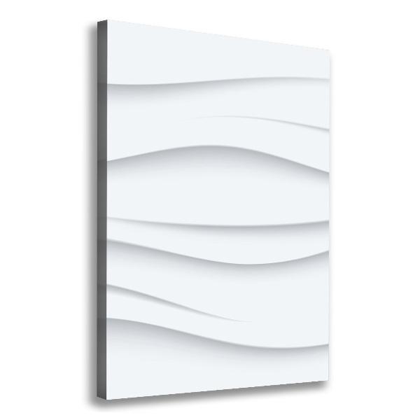 Foto auf leinwand vertikales Abstrakte Wellen