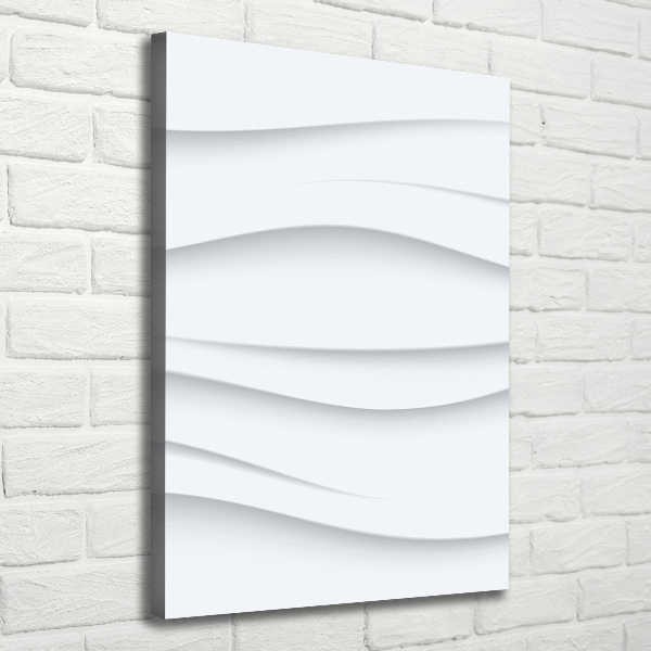 Foto auf leinwand vertikales Abstrakte Wellen