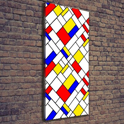 Wandbild vertikales Abstraktion