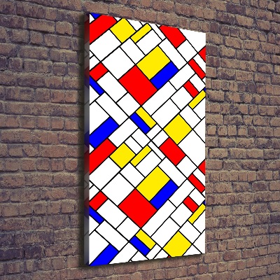 Wandbild vertikales Abstraktion