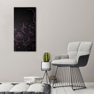 Foto leinwand vertikales Ornamente