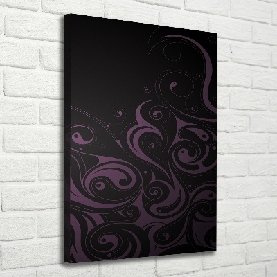 Foto leinwand vertikales Ornamente