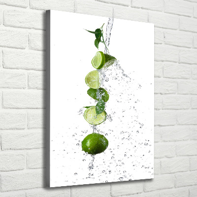 Wandbild vertikales Limes