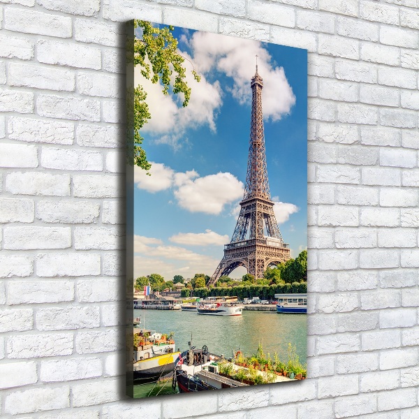 Foto auf leinwand vertikales Eiffelturm Paris
