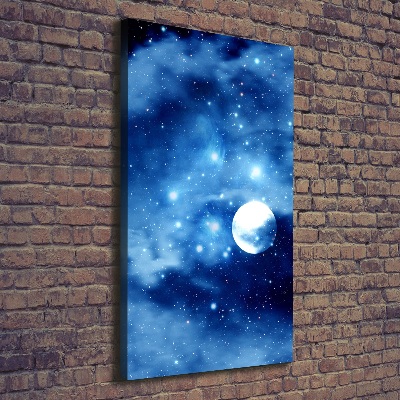 Wandbild vertikales Vollmond