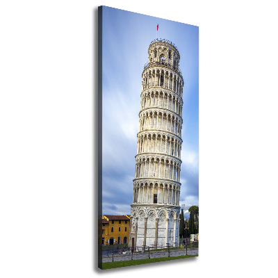 Foto auf leinwand vertikales Schiefer Turm von Pisa