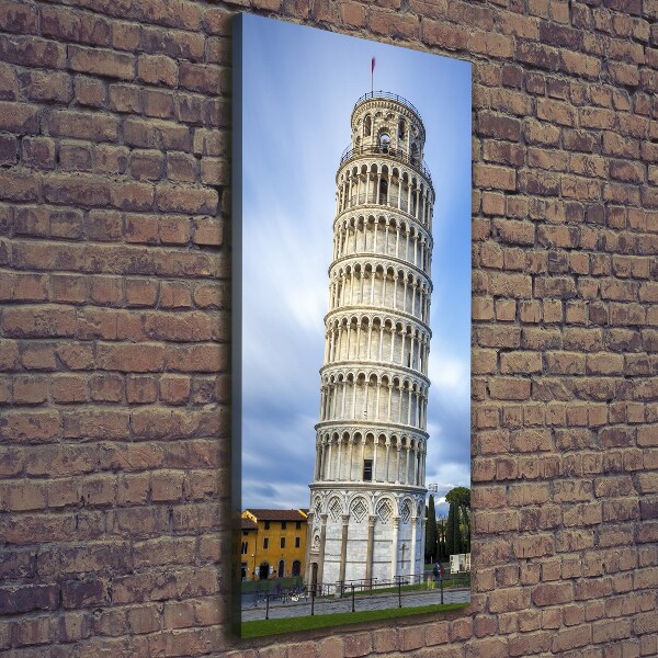 Foto auf leinwand vertikales Schiefer Turm von Pisa