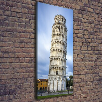 Foto auf leinwand vertikales Schiefer Turm von Pisa