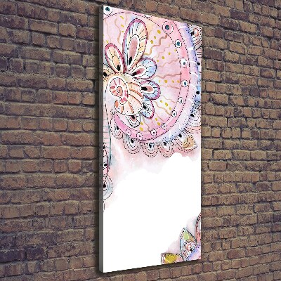 Foto auf leinwand vertikales Abstraktes Muster